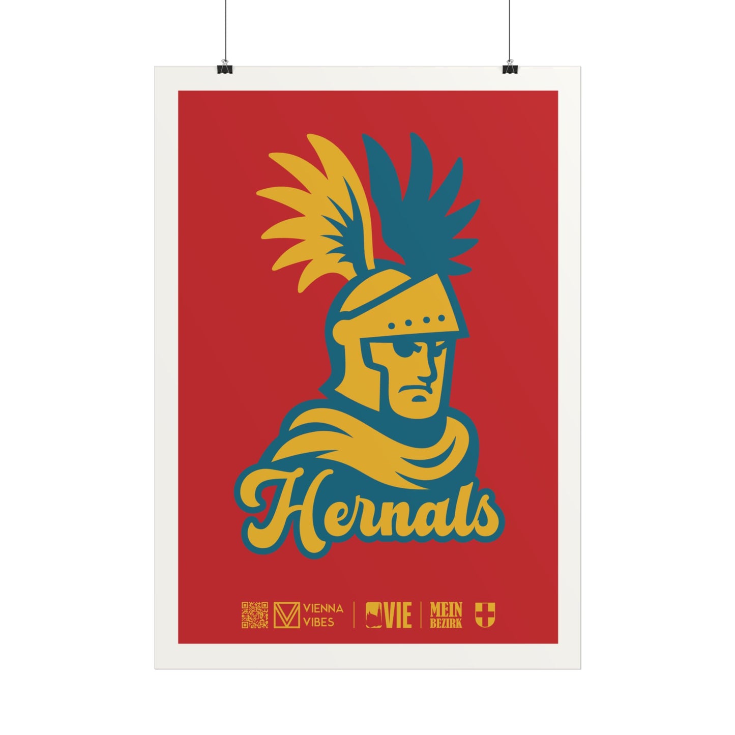 17 - Team Hernals Maskottchen/Logo Art Print