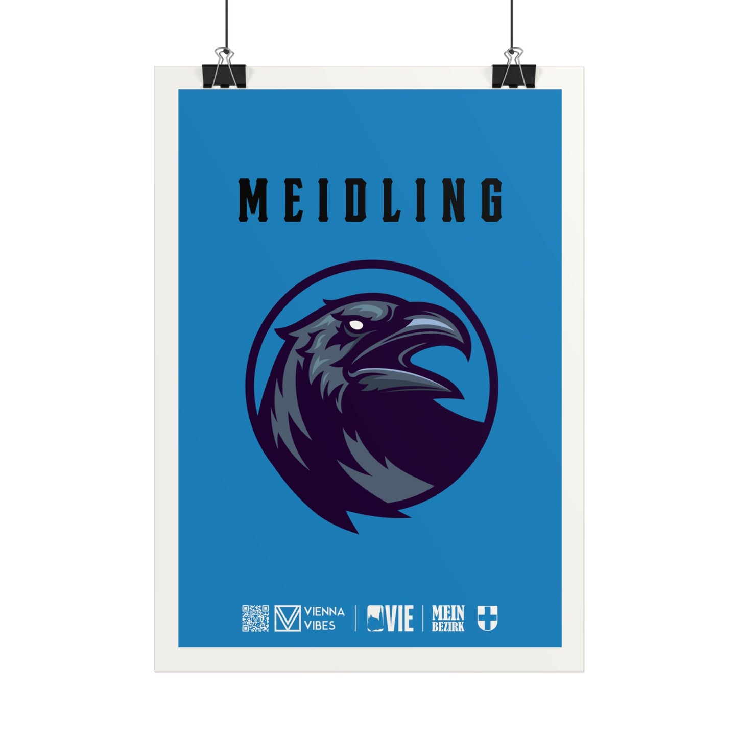 12 - Team Meidling Maskottchen/Logo Art Print