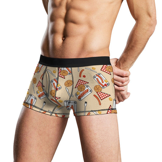 Würschtl uns senf und a Semmerl