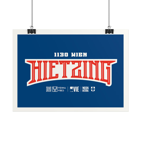 13 - Team Hietzing Schriftzug Art Print