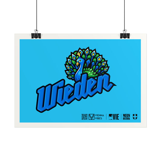 04 - Team Wieden Schriftzug Art Print