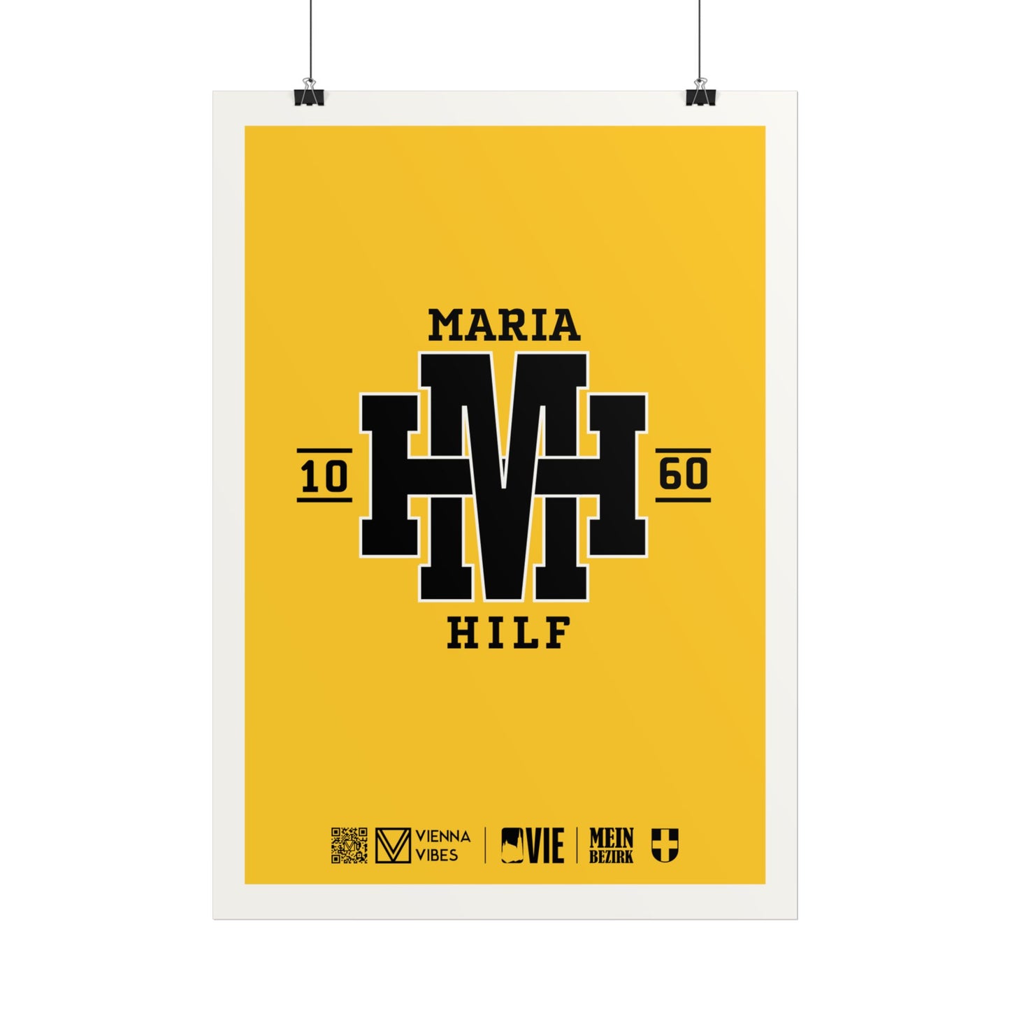 06 - Team Mariahilf Monogramm Art Print