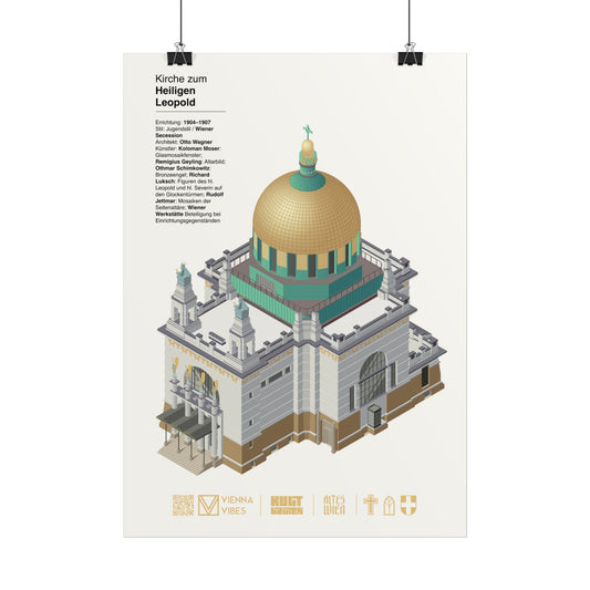 Kirche am Steinhof (Otto-Wagner-Kirche) - Art Print