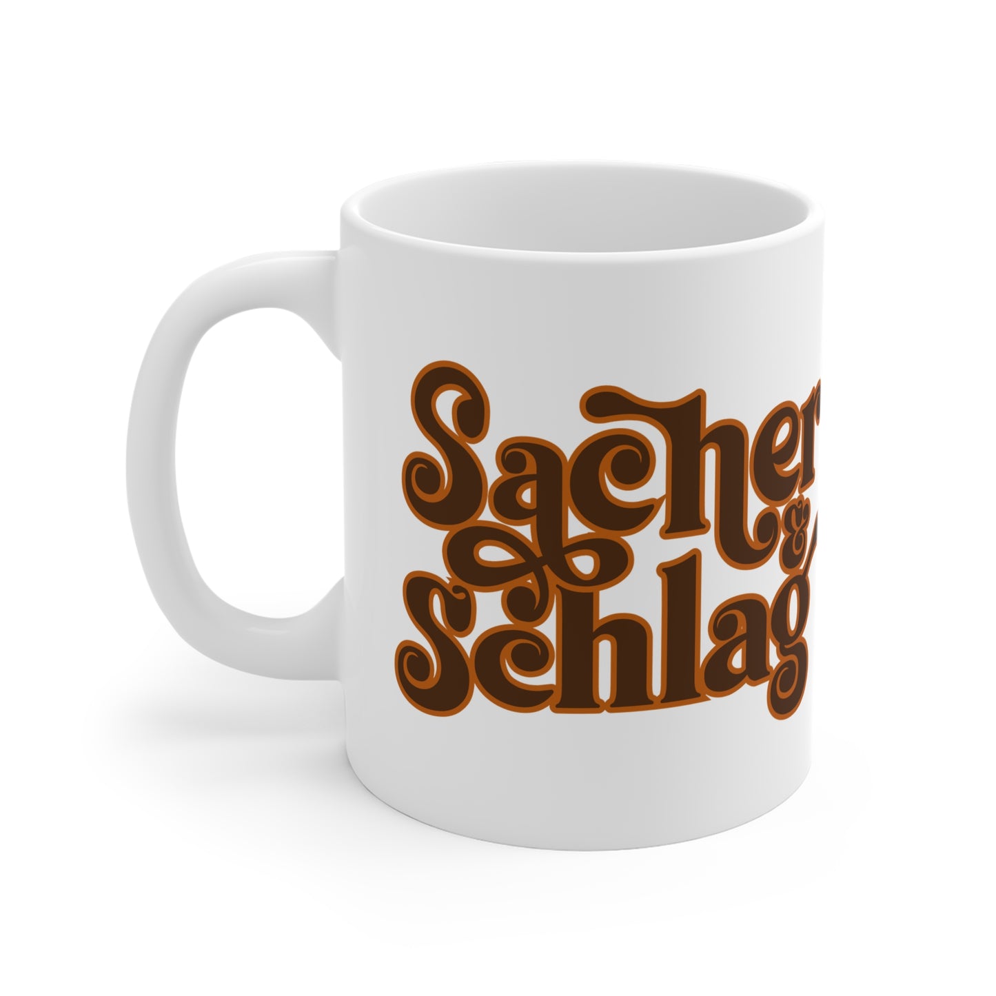 Sachertorte mit Schlag Kaffeehäferl
