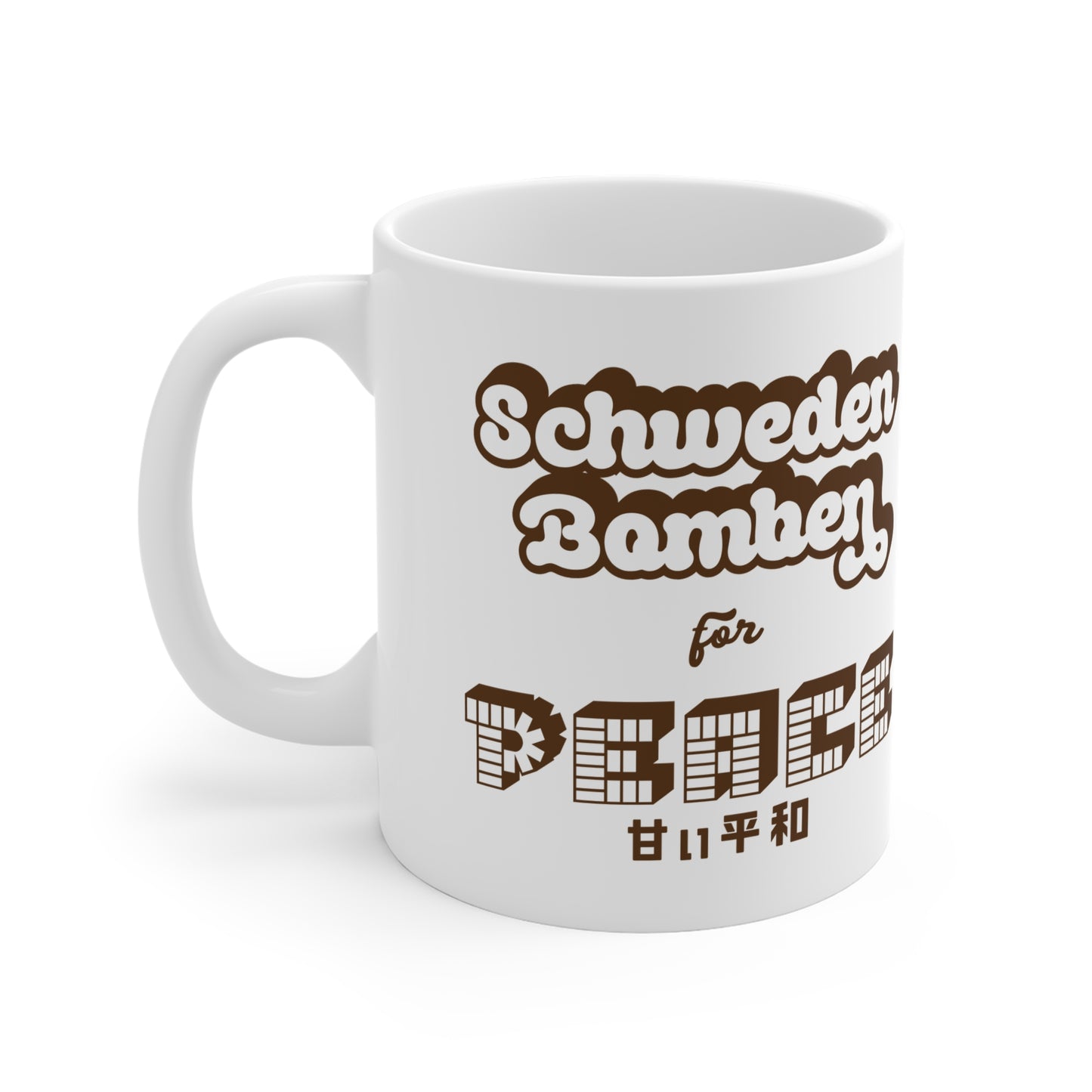 Schwedenbomben for Peace Kaffeehäferl