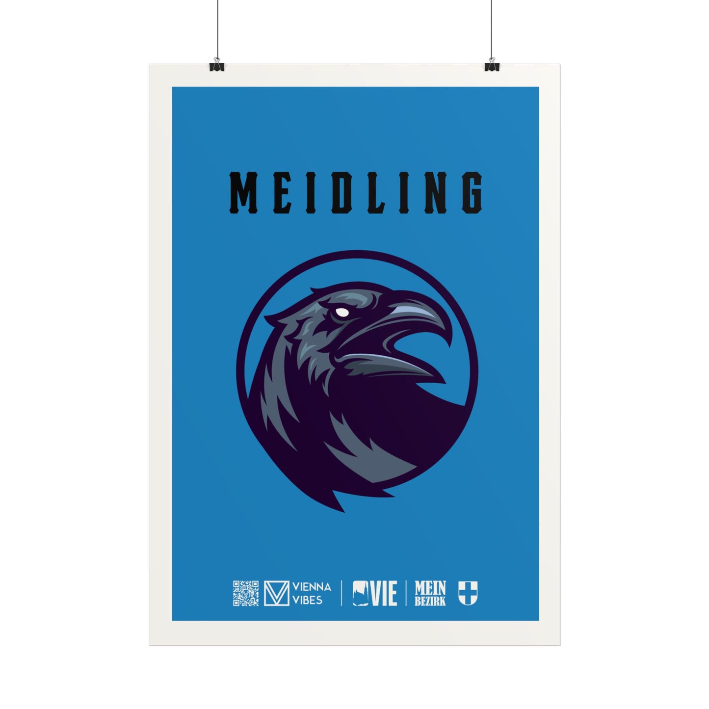 12 - Team Meidling Maskottchen/Logo Art Print