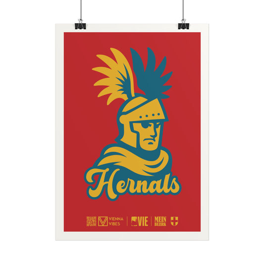 17 - Team Hernals Maskottchen/Logo Art Print