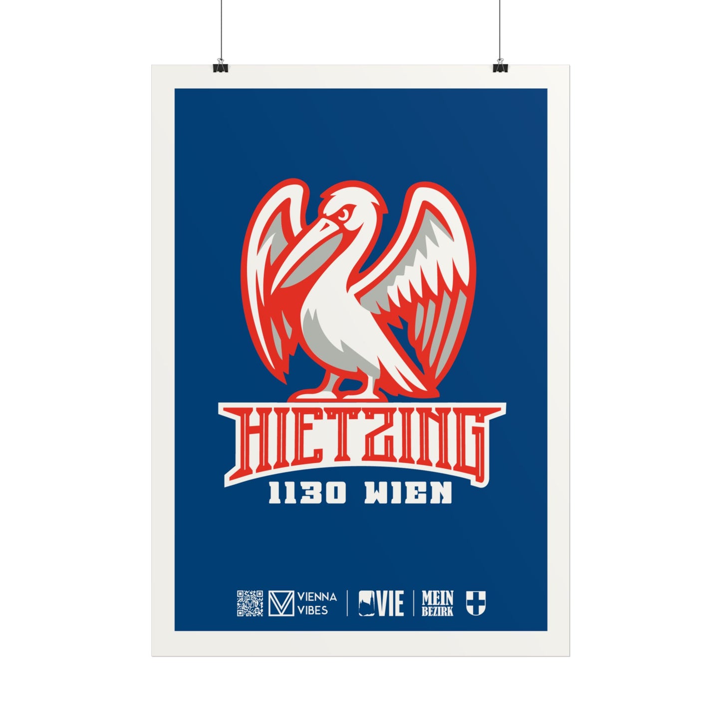 13 - Team Hietzing Maskottchen/Logo Art Print