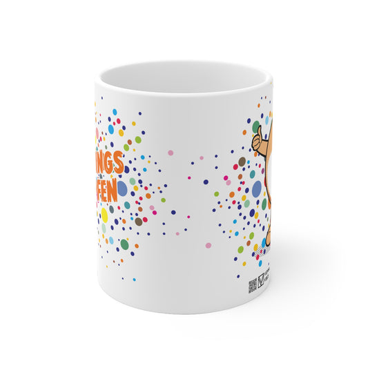 Faschingskrapfen Kaffeehäferl