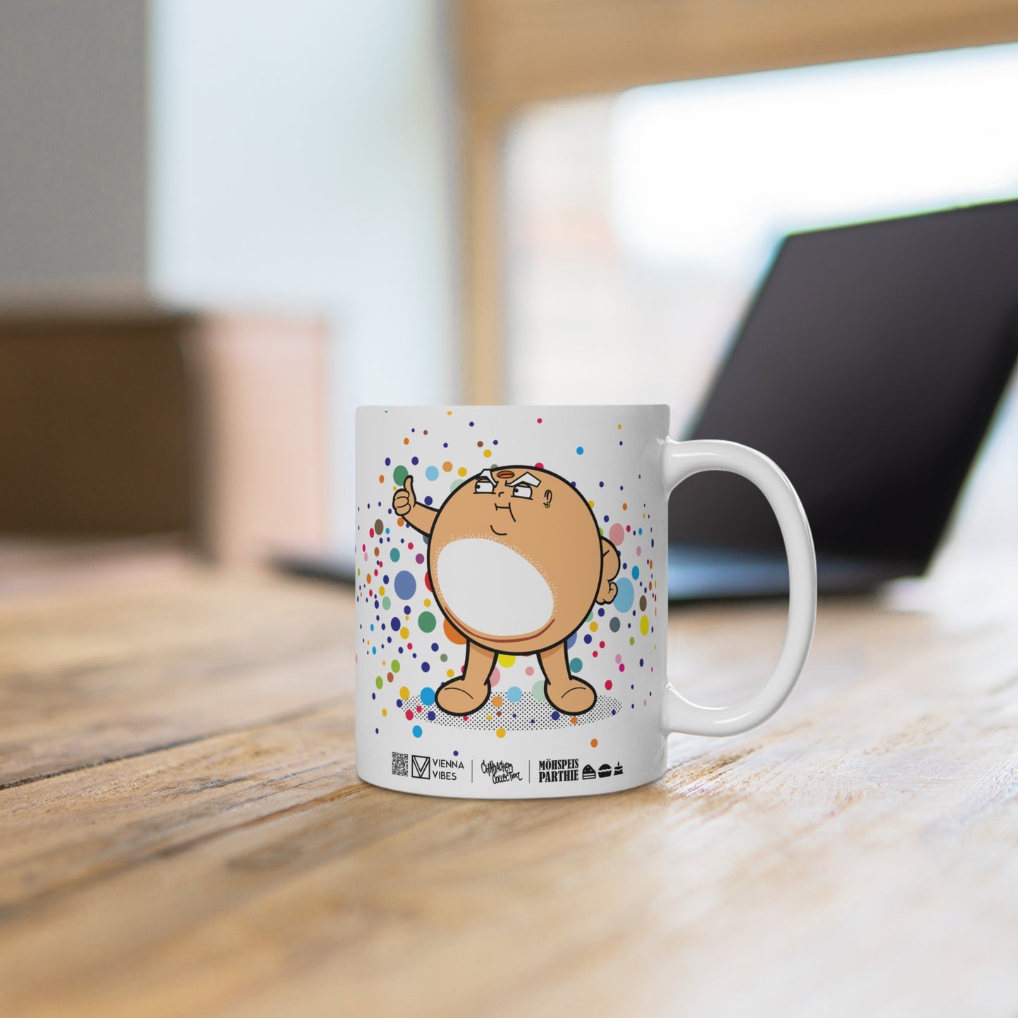 Faschingskrapfen Kaffeehäferl