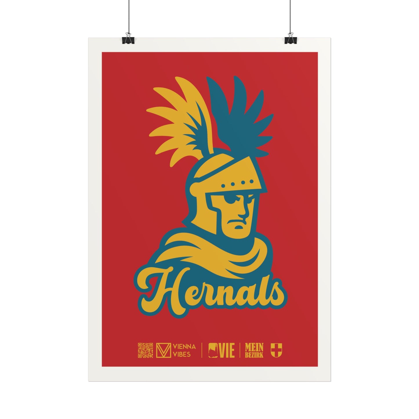 17 - Team Hernals Maskottchen/Logo Art Print