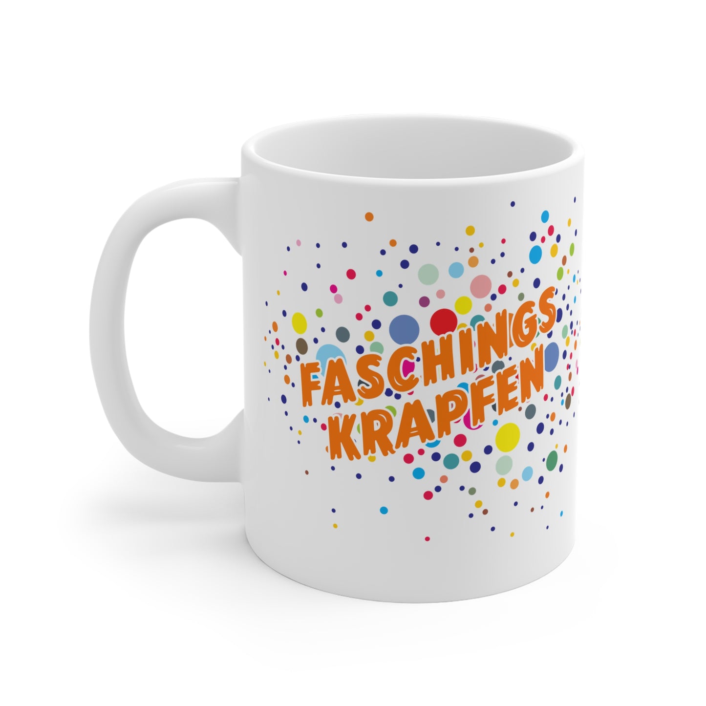 Faschingskrapfen Kaffeehäferl