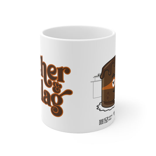 Sachertorte mit Schlag Kaffeehäferl