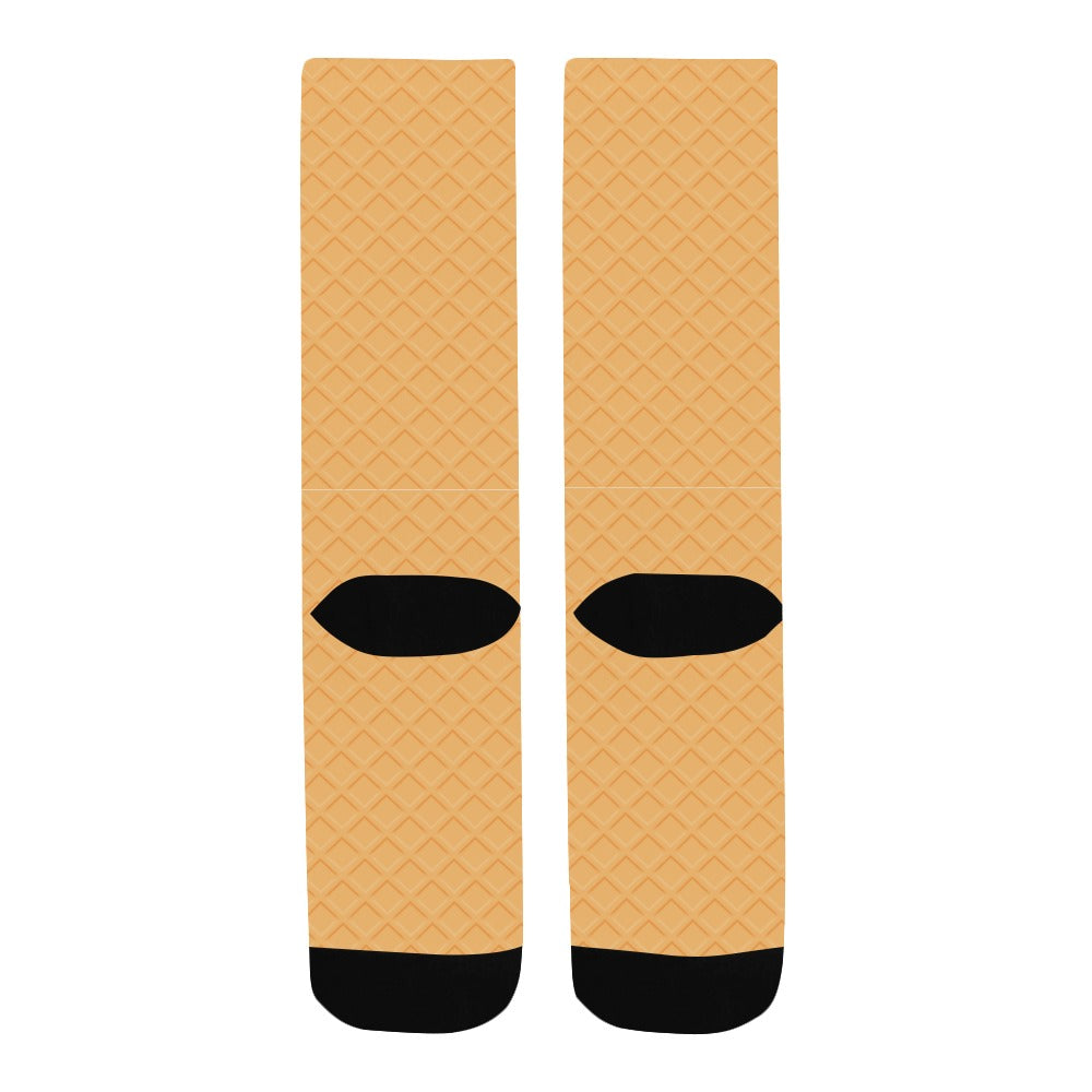 Waffelmuster Socken