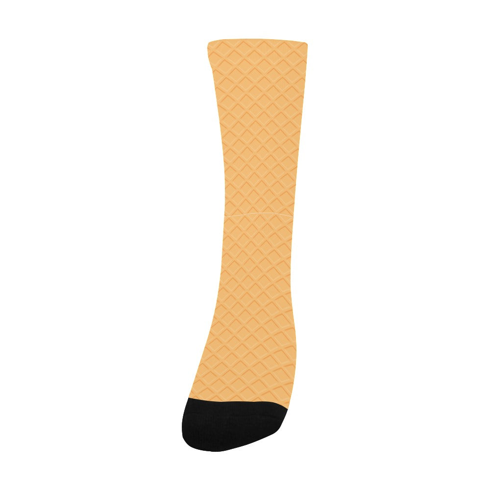 Waffelmuster Socken