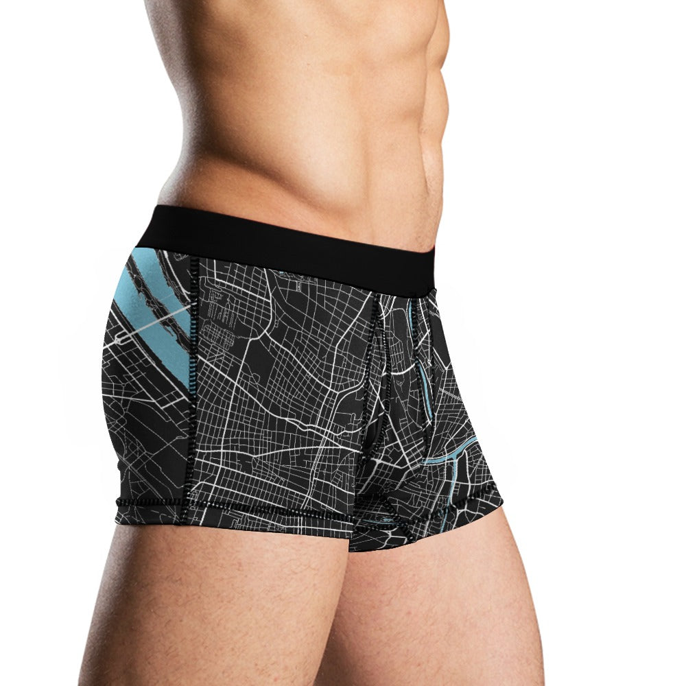 Wien bei Nacht Boxershort