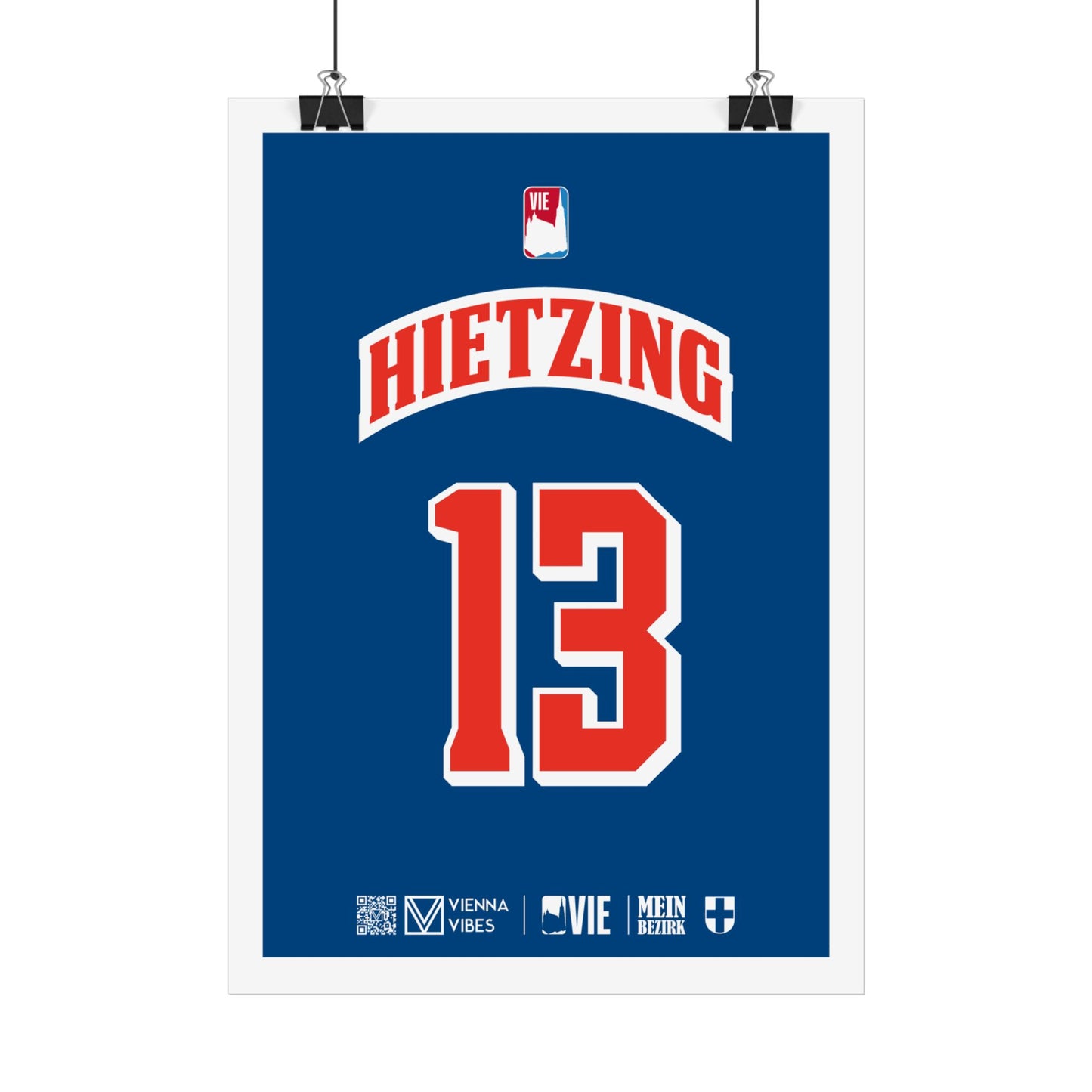13 - Team Hietzing - Trikot Art Print