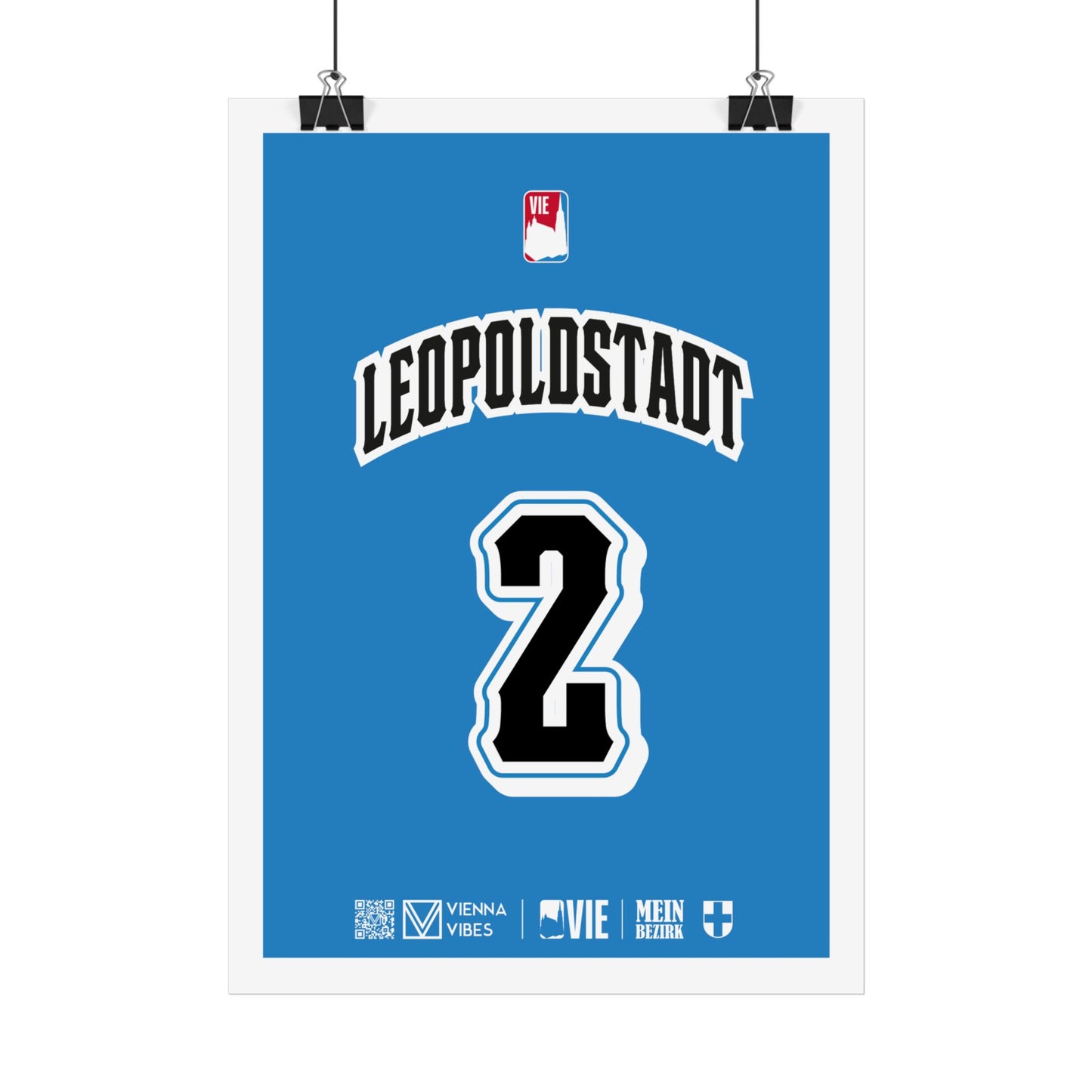 02 - Team Leopoldstadt - Trikot Art Print