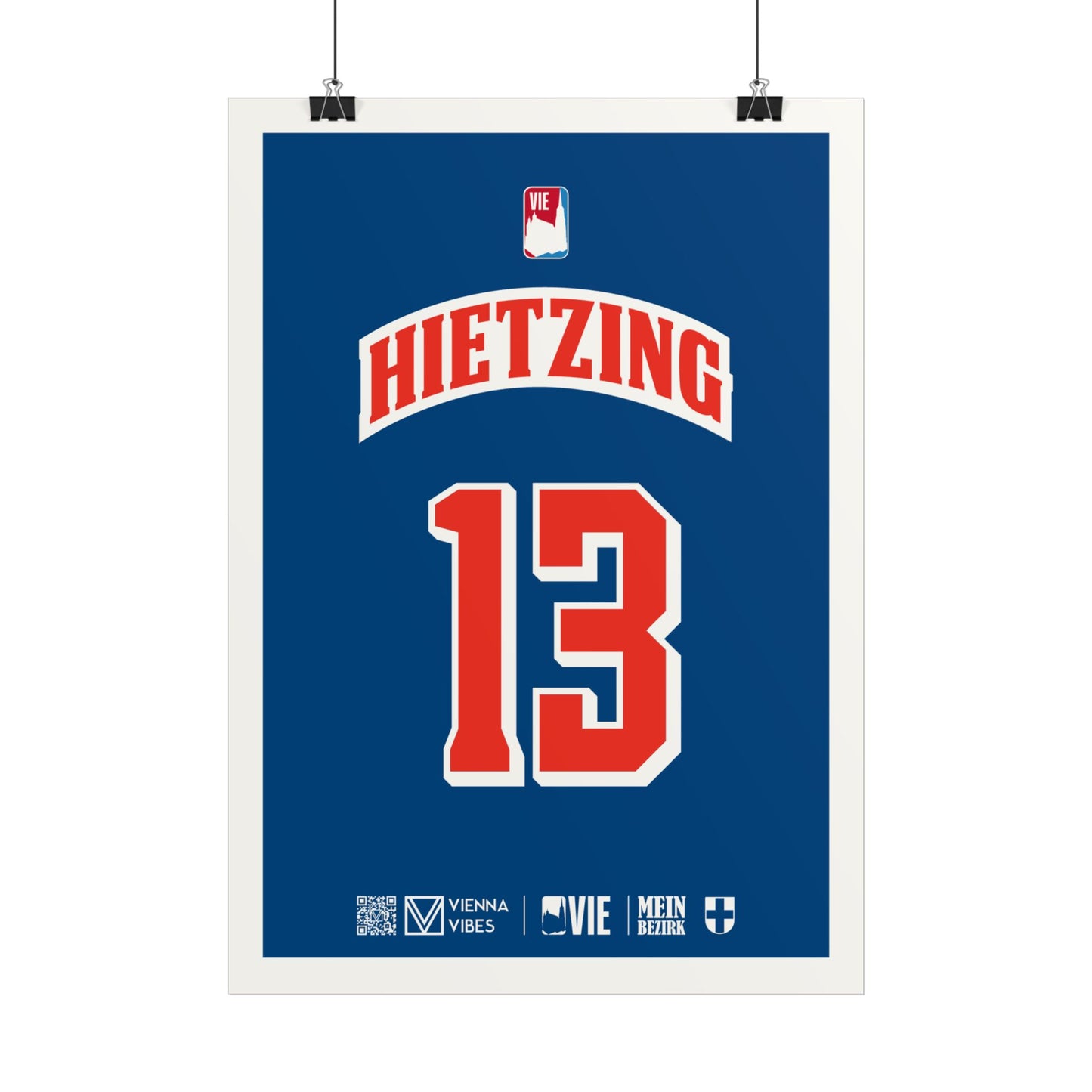13 - Team Hietzing - Trikot Art Print