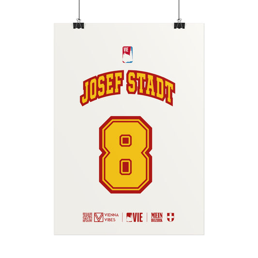 08 - Team Josefstadt - Trikot Art Print