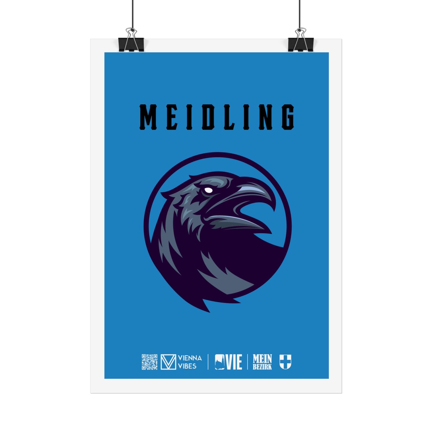 12 - Team Meidling Maskottchen/Logo Art Print