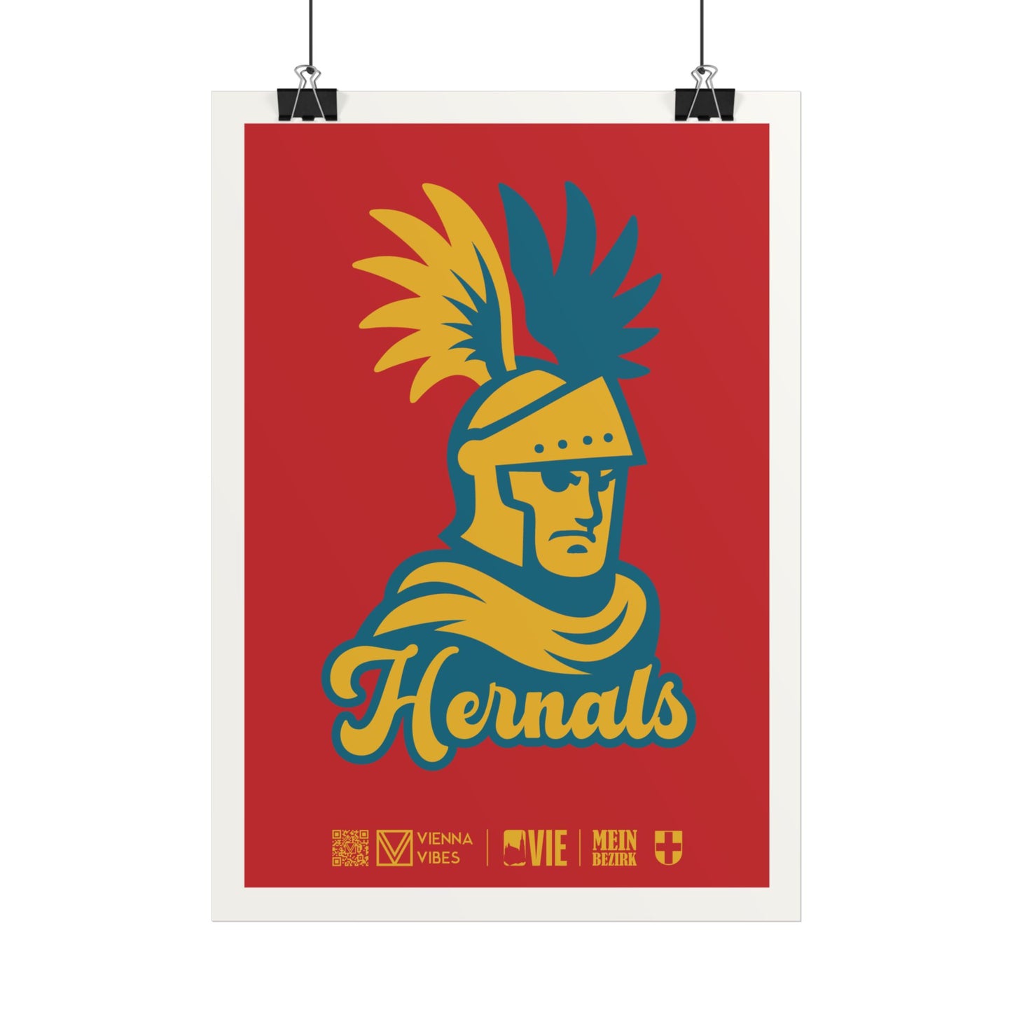 17 - Team Hernals Maskottchen/Logo Art Print