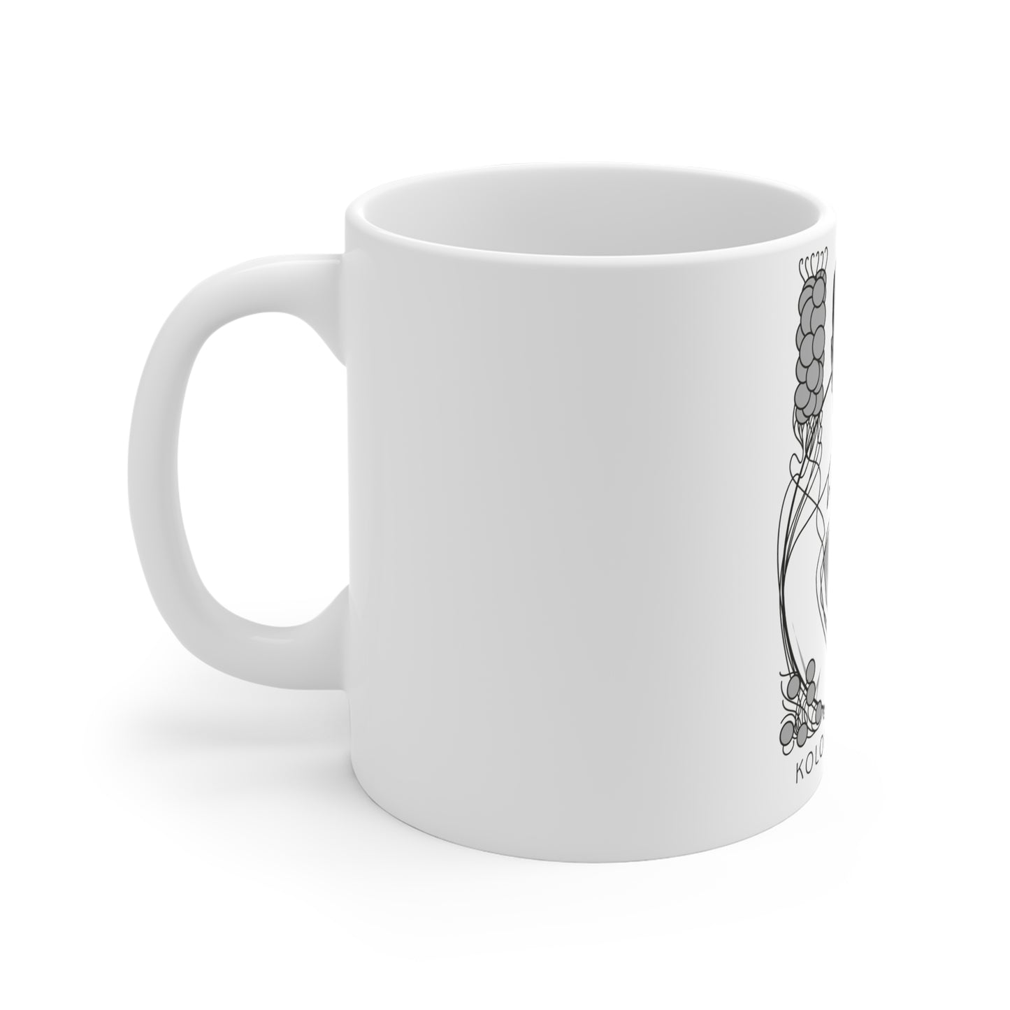 Koloman Moser Selbstportrait - Tasse