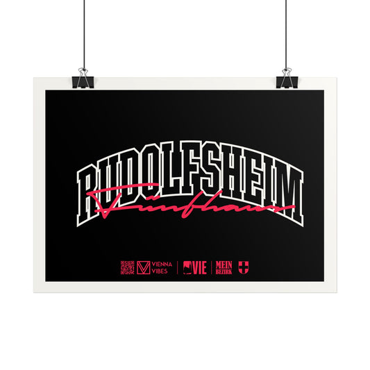 15 - Team Rudolfsheim-Fünfhaus Schriftzug Art Print