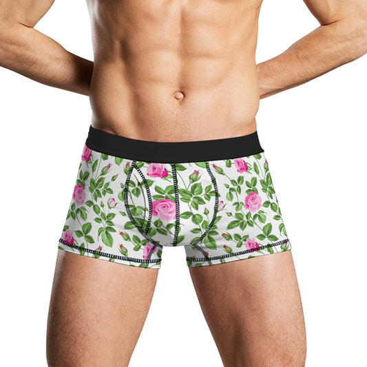 Rosen auf Porzellan Boxershort