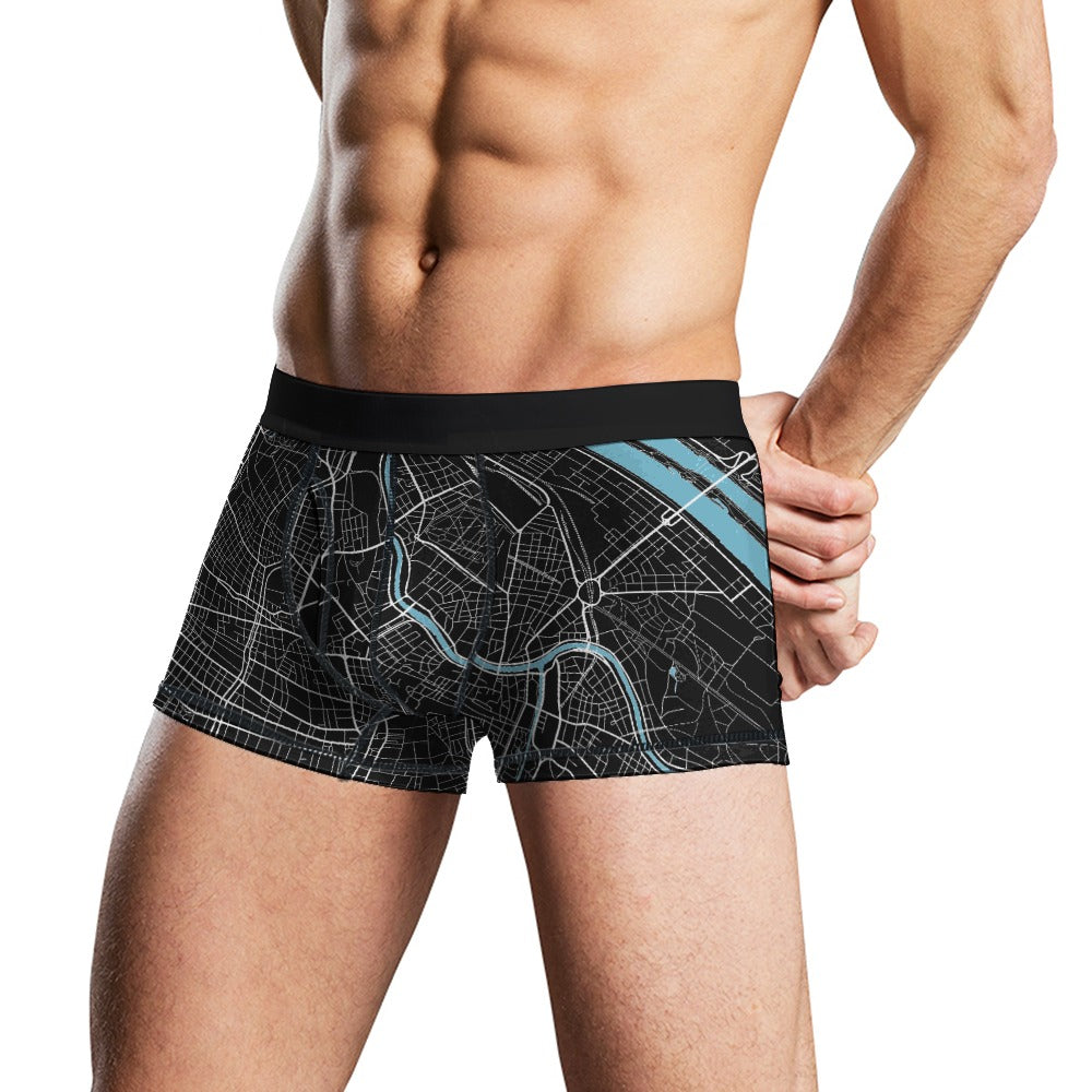 Wien bei Nacht Boxershort