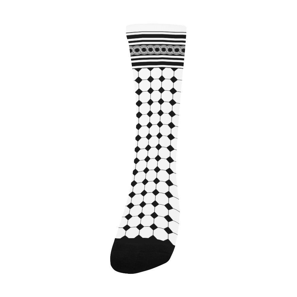 Stadtbahn-Fliesen Socken