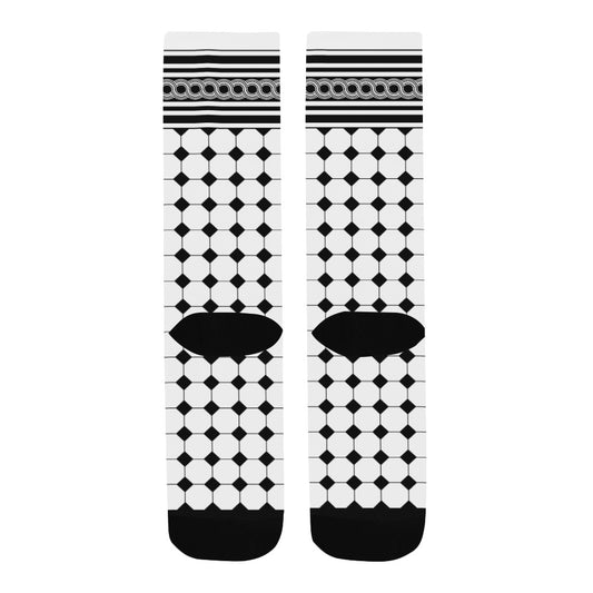 Stadtbahn-Fliesen Socken