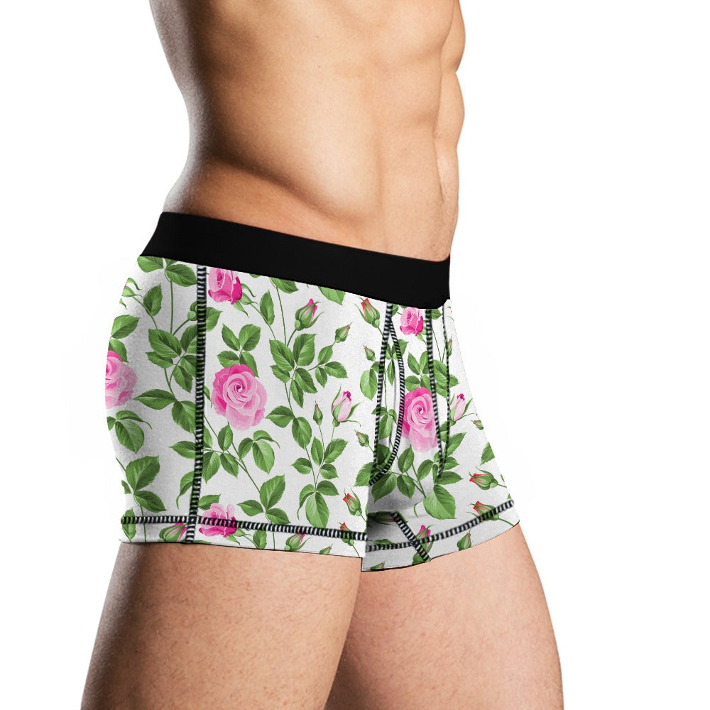 Rosen auf Porzellan Boxershort