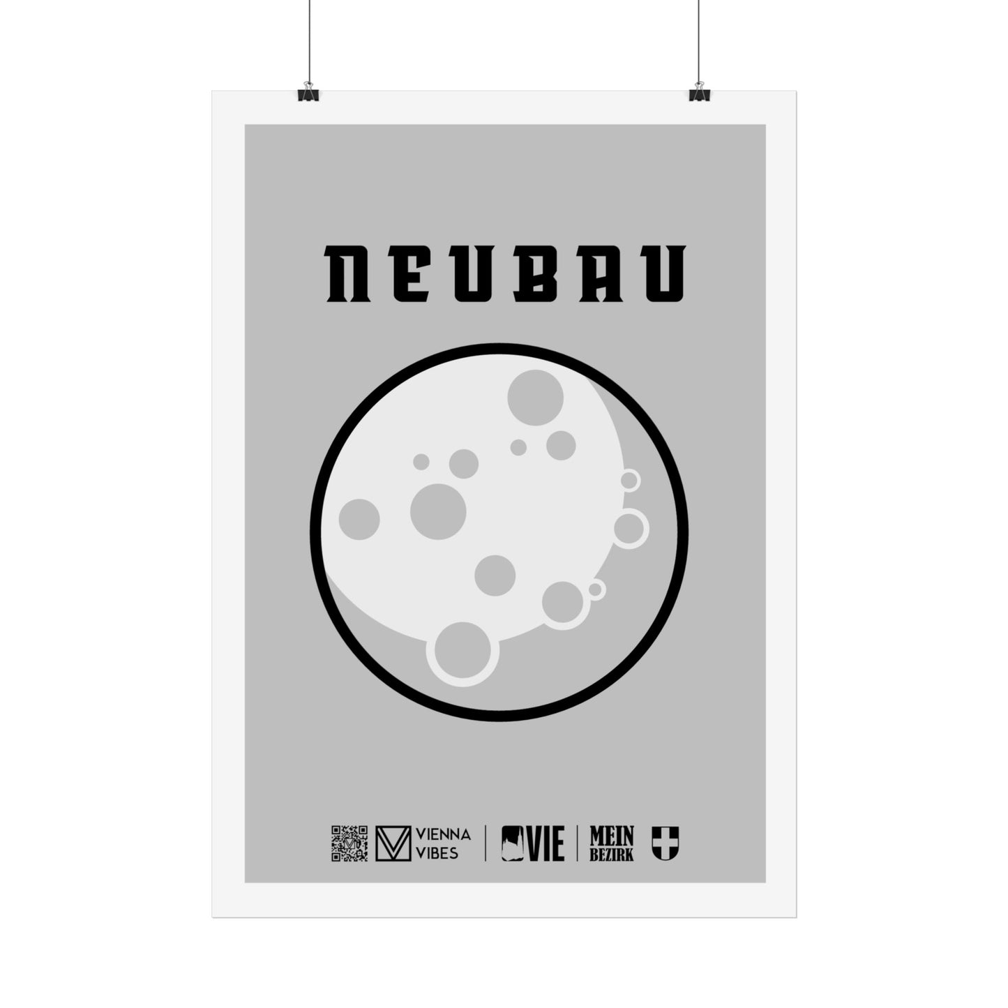 07 - Team Neubau Maskottchen/Logo Art Print