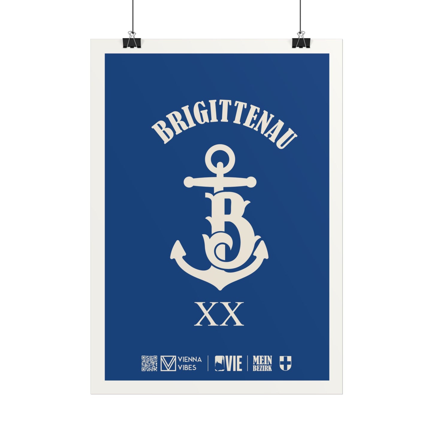 20 - Team Brigittenau Monogramm Art Print