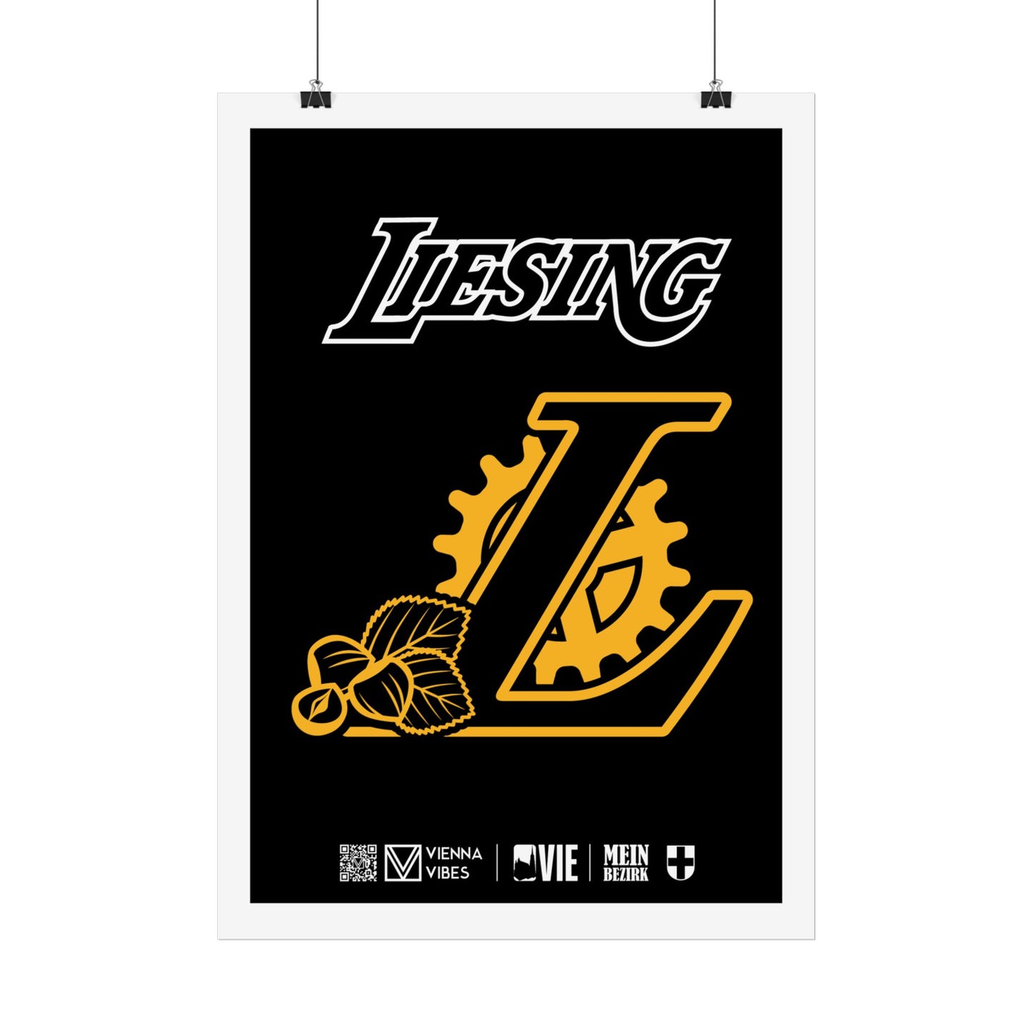 23 - Team Liesing Maskottchen/Logo Art Print