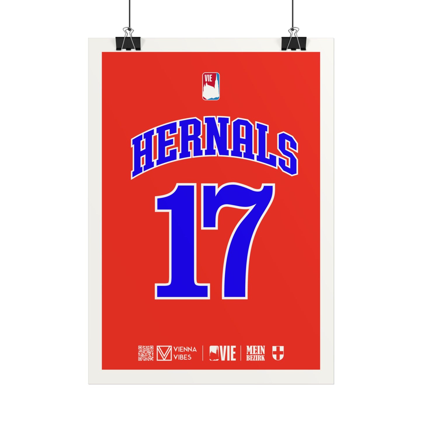 17 - Team Hernals - Trikot Art Print