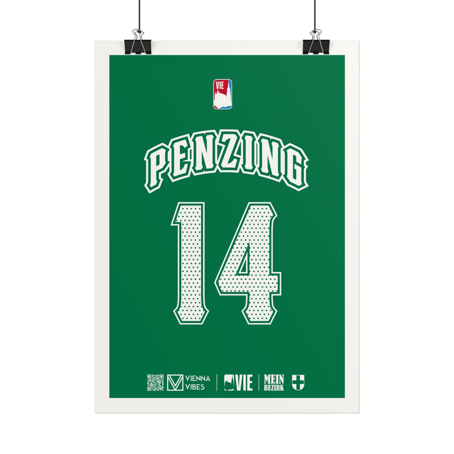 14 - Team Penzing - Trikot Art Print