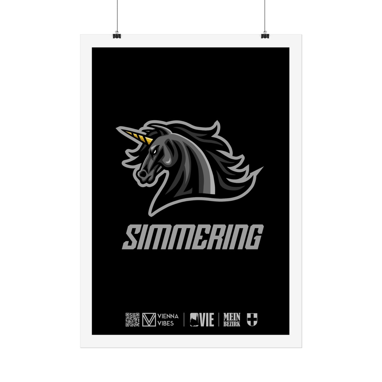 11 - Team Simmering Maskottchen/Logo Art Print