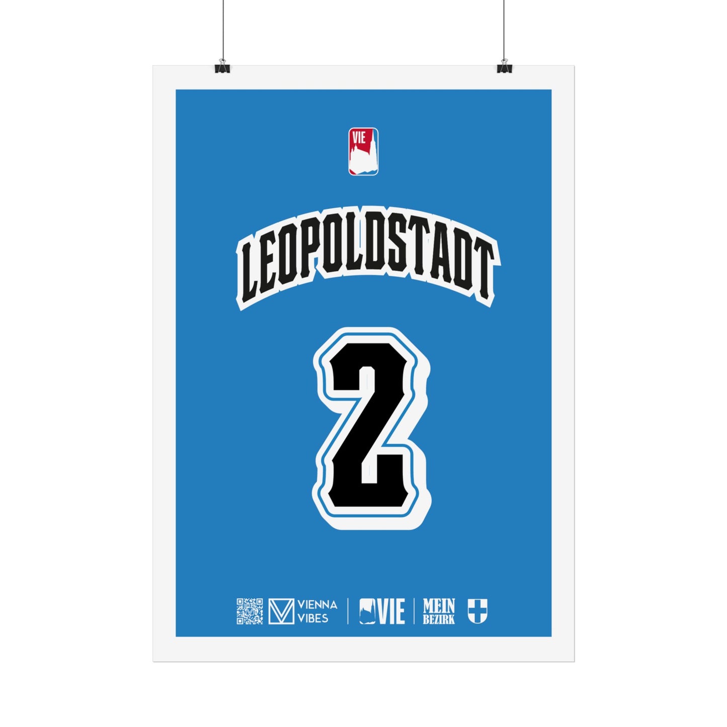 02 - Team Leopoldstadt - Trikot Art Print