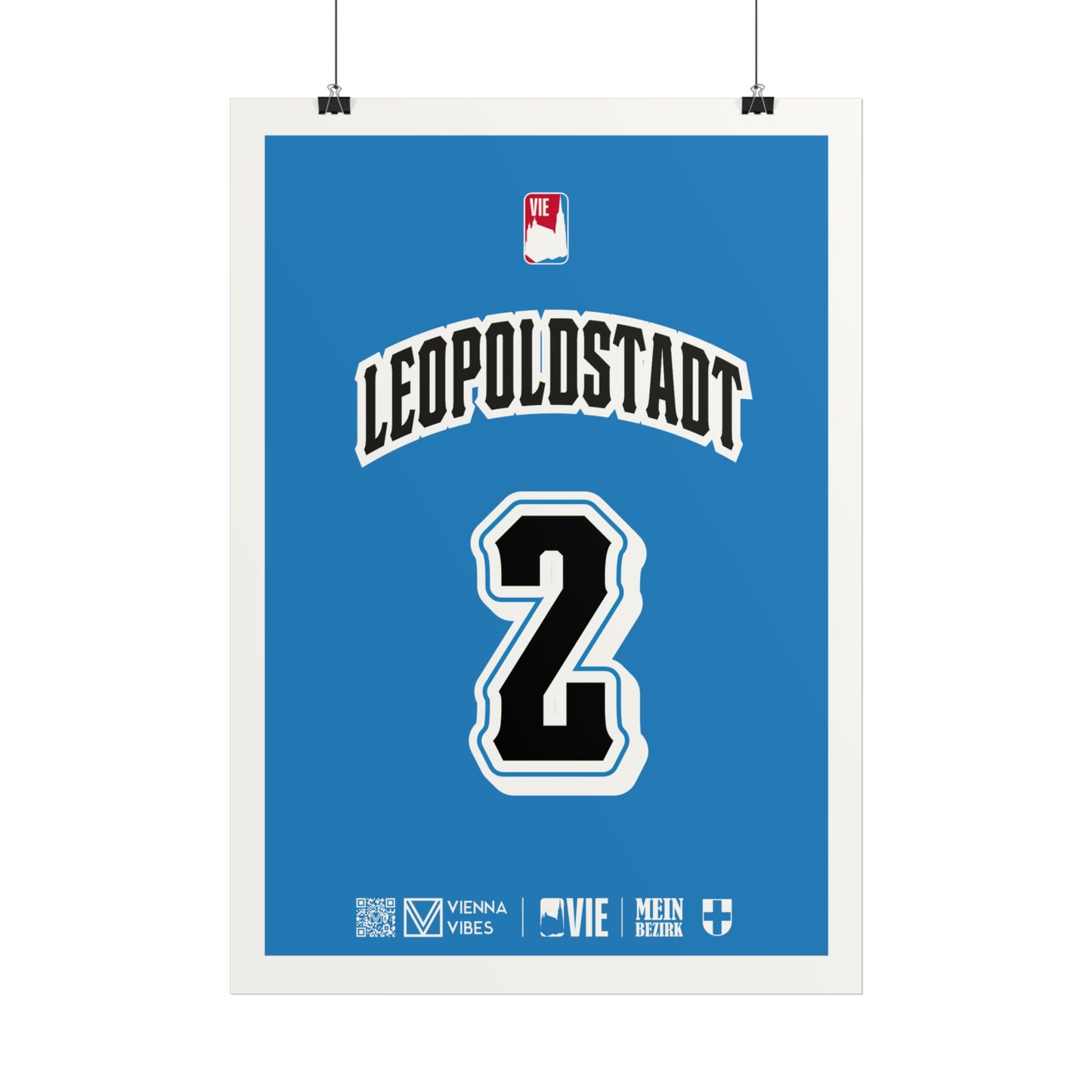 02 - Team Leopoldstadt - Trikot Art Print