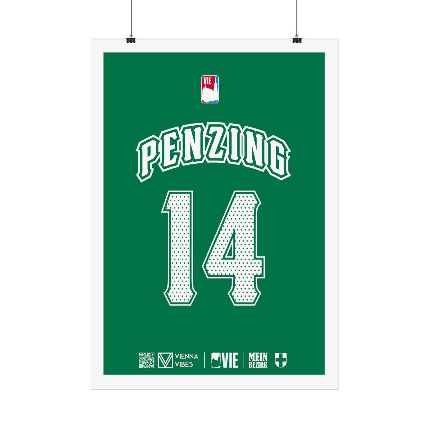 14 - Team Penzing - Trikot Art Print