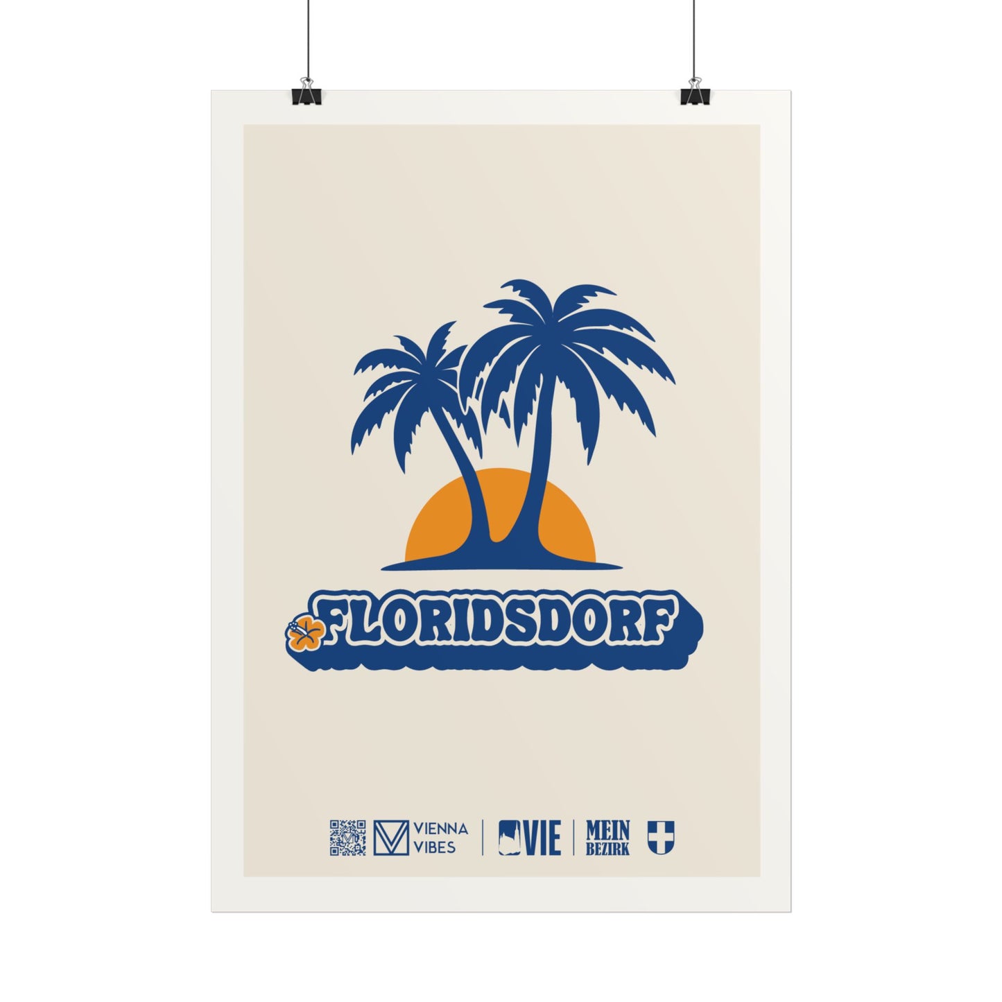 21 - Team Floridsdorf Maskottchen/Logo Art Print