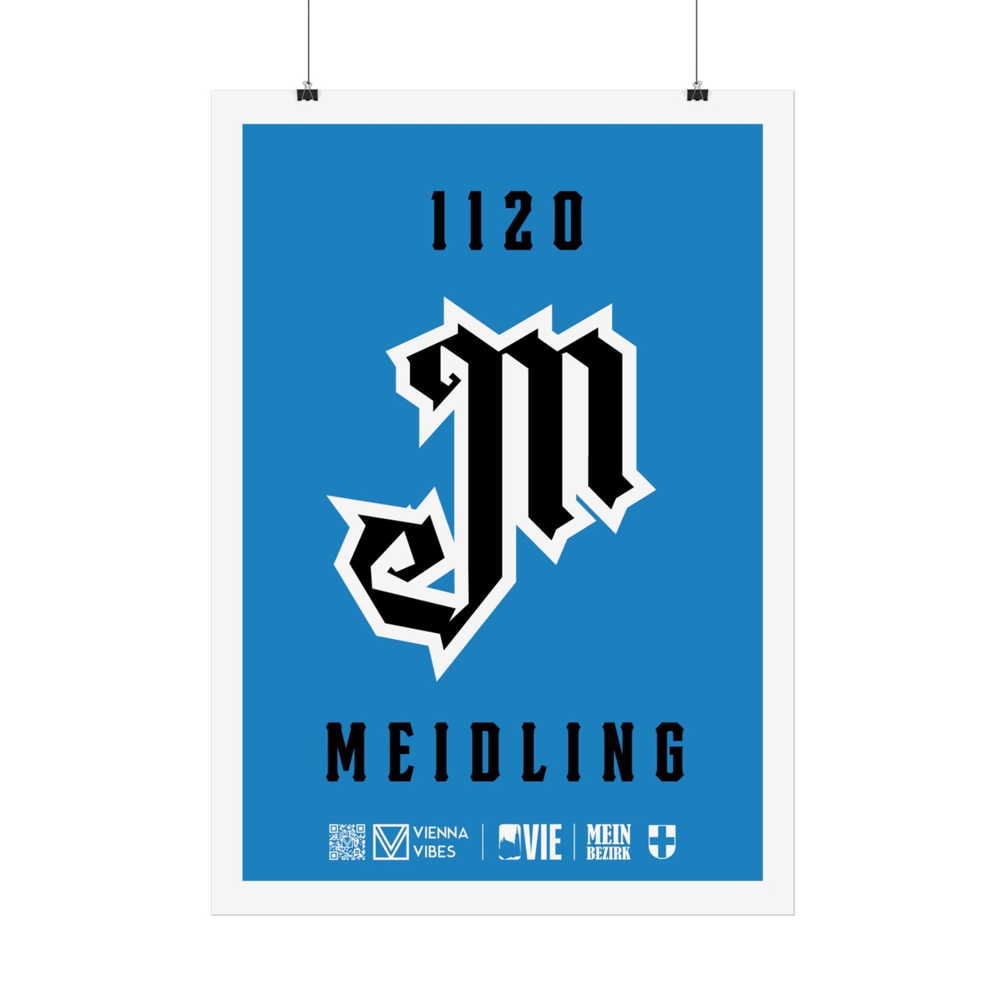 12 - Team Meidling Monogramm Art Print