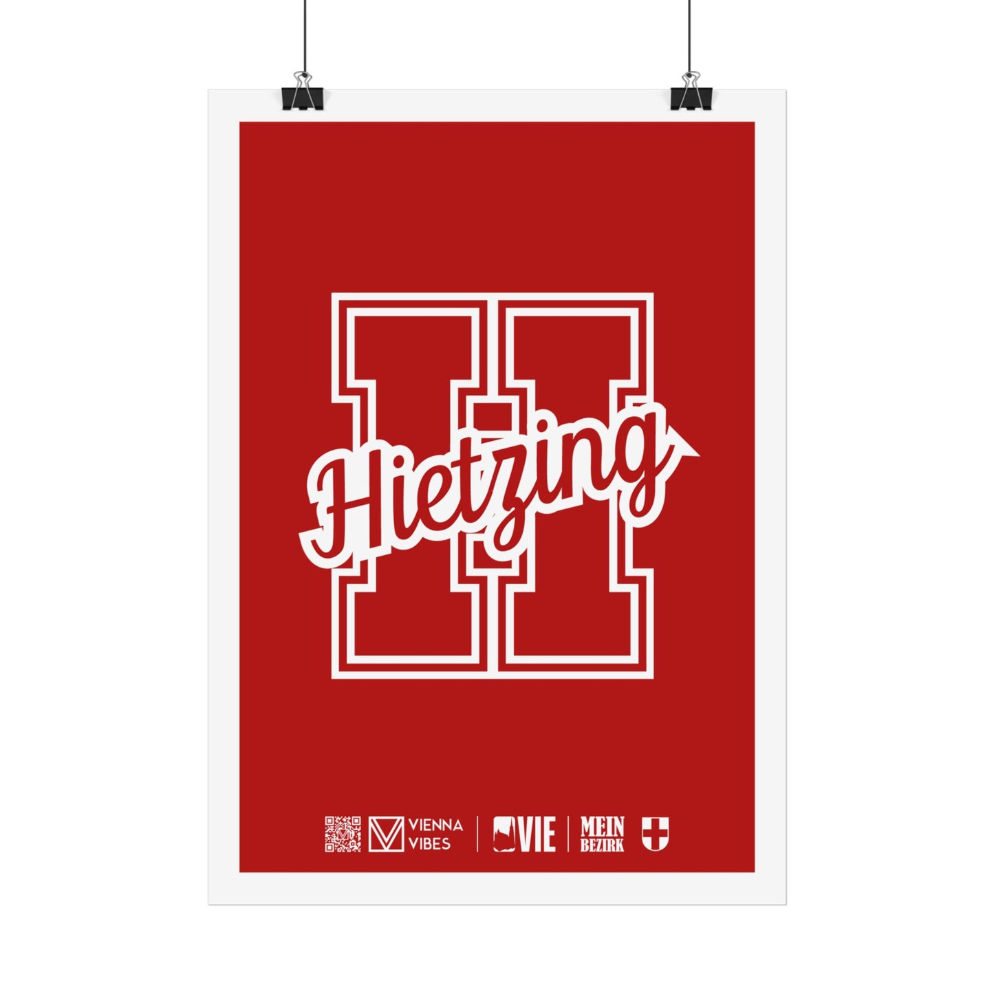 13 - Team Hietzing Monogramm Art Print