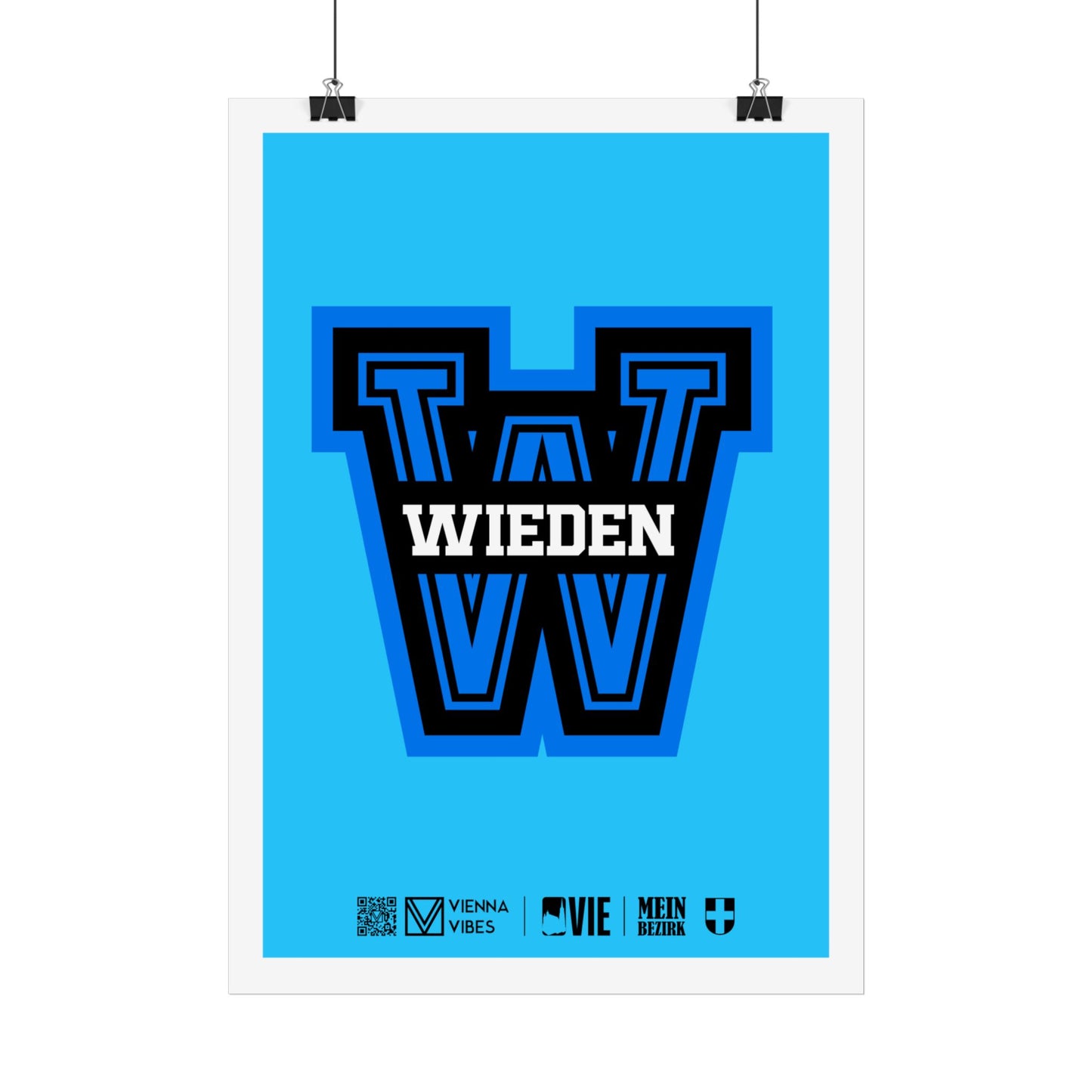 04 - Team Wieden Monogramm Art Print