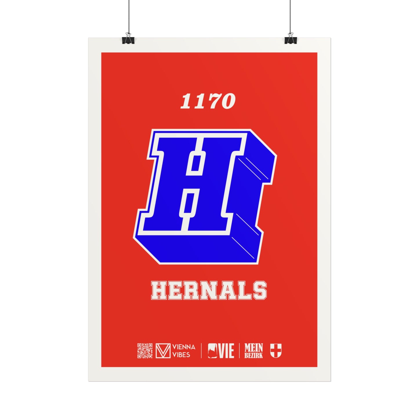 17 - Team Hernals Monogramm Art Print