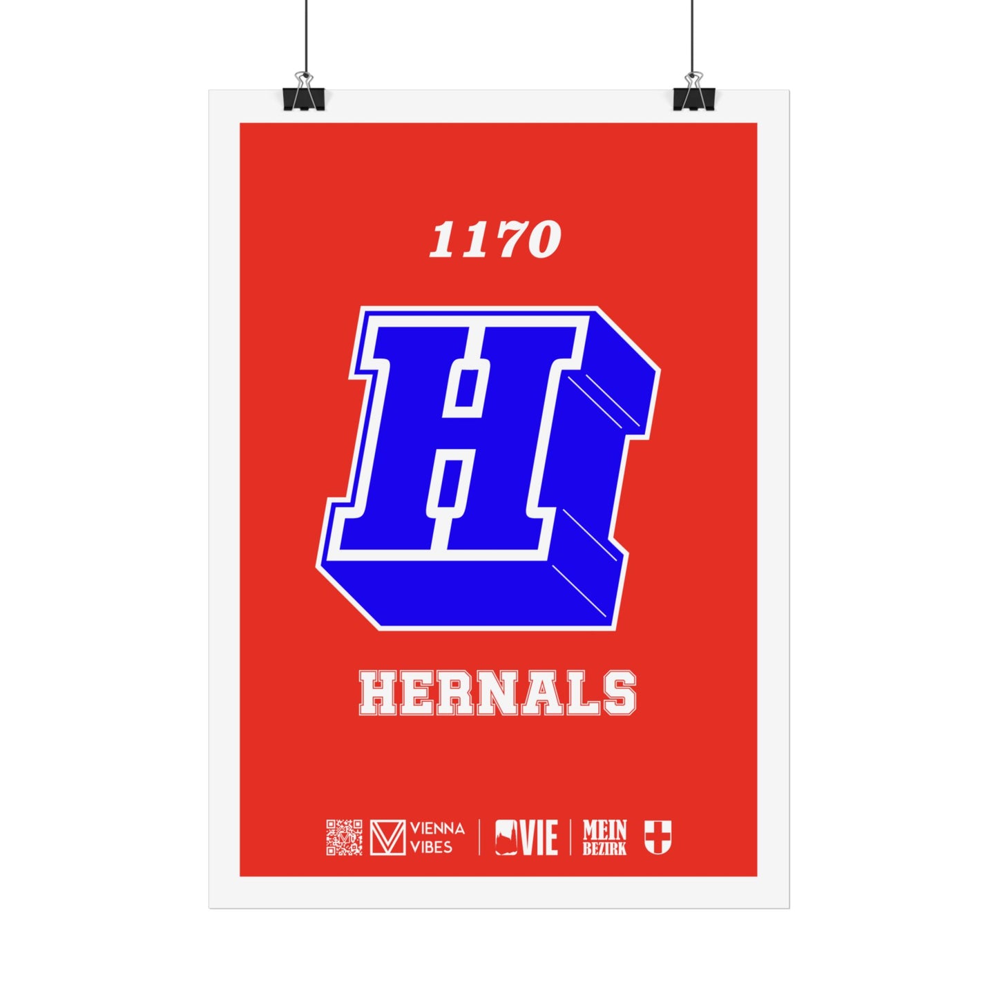 17 - Team Hernals Monogramm Art Print