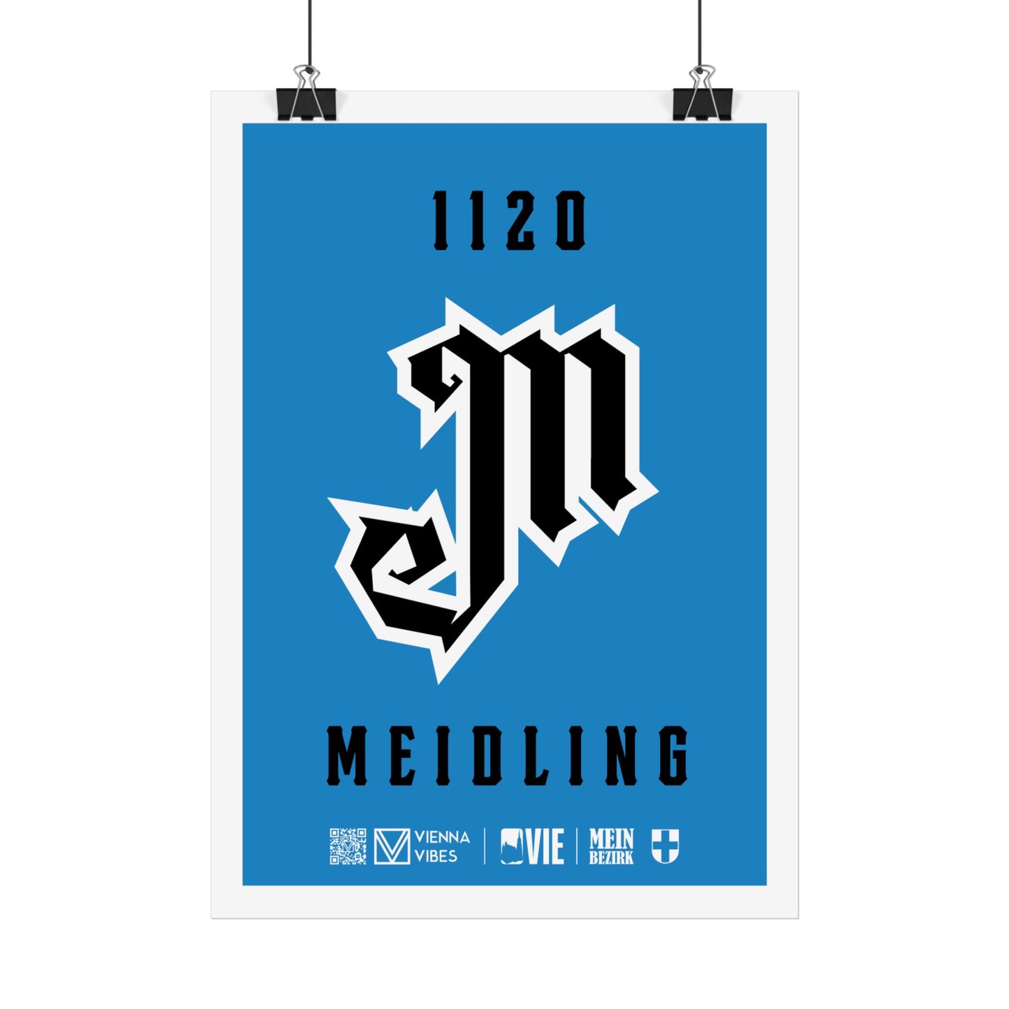 12 - Team Meidling Monogramm Art Print