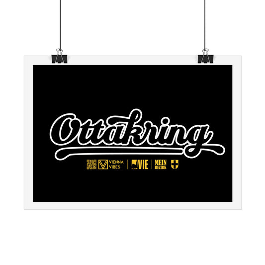 16 - Team Ottakring Schriftzug Art Print